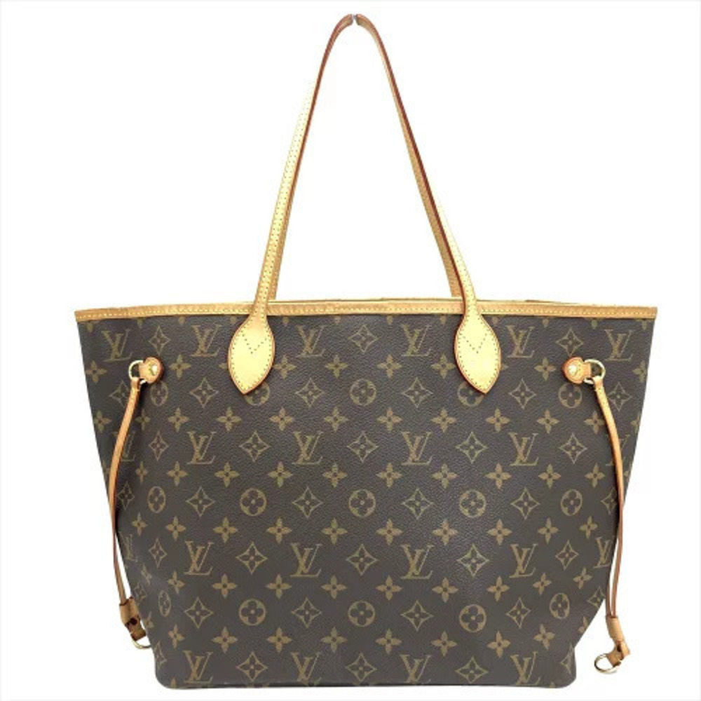 Louis Vuitton Neverfull Tote Bag Monogram Canvas Brown